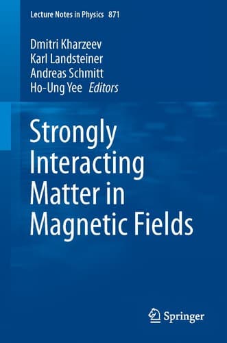Tapa de Strongly Interacting Matter in Magnetic Fields