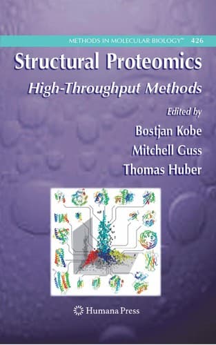 Tapa de Structural proteomics