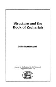 Tapa de Structure and the Book of Zechariah