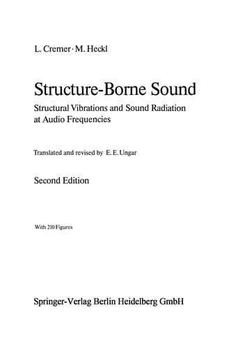 Tapa de Structure-Borne Sound