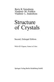 Tapa de Structure of Crystals