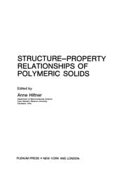 Tapa de Structure-Property Relationships of Polymeric Solids