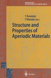 Tapa de Structure and Properties of Aperiodic Materials