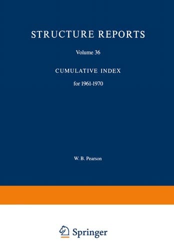 Tapa de Structure reports