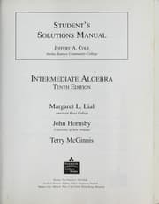 Tapa de Student's solutions manual