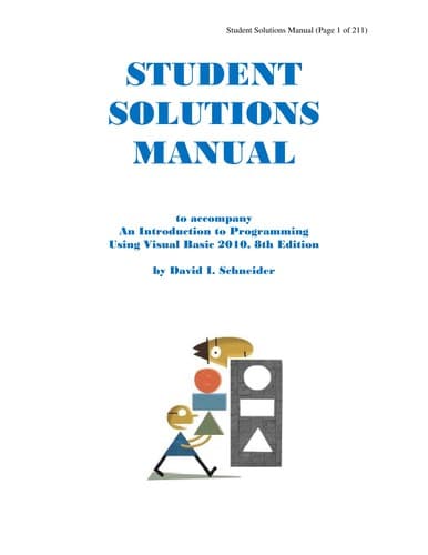 Tapa de An introduction to programming using Visual Basic 2010
