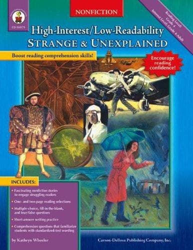Tapa de Strange And Unexplained (High-Interest/Low-Readability)