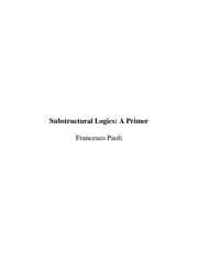 Tapa de Substructural logics