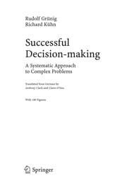 Tapa de Successful decision making