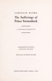 Tapa de The sufferings of Prince Sternenhoch