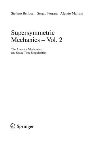 Tapa de Supersymmetric mechanics