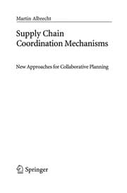 Tapa de Supply chain coordination mechanisms