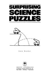 Tapa de Surprising science puzzles