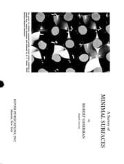 Tapa de A survey of minimal surfaces