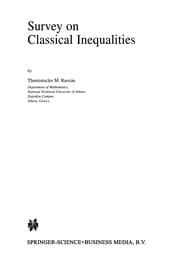 Tapa de Survey on Classical Inequalities