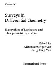 Tapa de Surveys in differential geometry