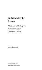 Tapa de Sustainability by design