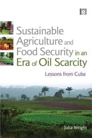 Tapa de Sustainable agriculture and food security in an era of oil scarcity
