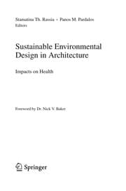Tapa de Sustainable environmental design in architecture