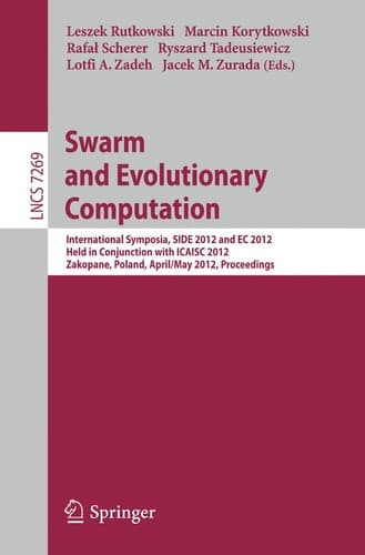 Tapa de Swarm and Evolutionary Computation