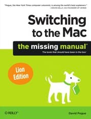 Tapa de Switching to the Mac Lion edition