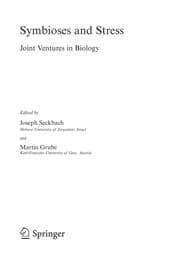 Tapa de Symbioses and stress
