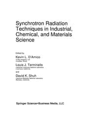 Tapa de Synchrotron Radiation Techniques in Industrial, Chemical, and Materials Science