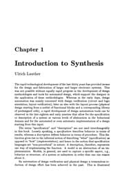 Tapa de The Synthesis Approach to Digital System Design