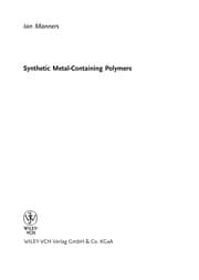 Tapa de Synthetic metal-containing polymers