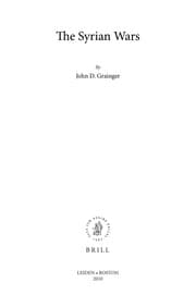 Tapa de The Syrian wars
