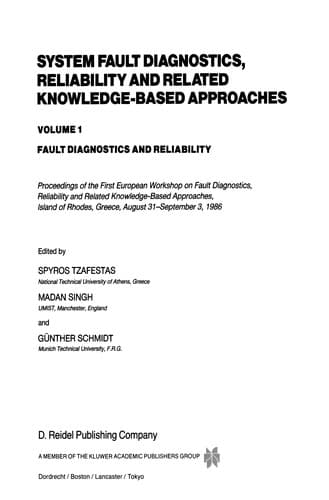 Tapa de System Fault Diagnostics, Reliability and Related Knowledge-Based Approaches
