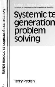 Tapa de Systemic text generation as problem solving
