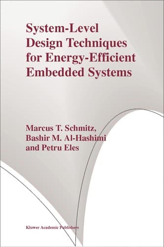 Tapa de System-level design techniques for energy-efficient embedded systems