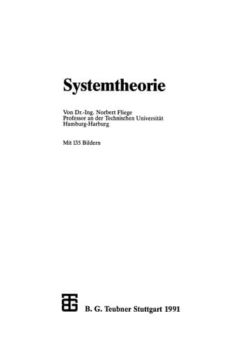 Tapa de Systemtheorie