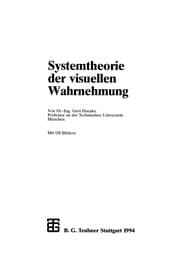 Tapa de Systemtheorie der visuellen Wahrnehmung