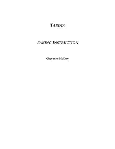 Tapa de Taking instruction