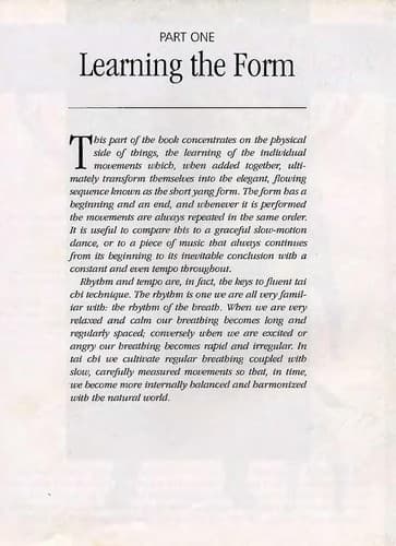 Tapa de The Tai Chi Manual