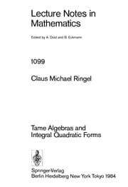 Tapa de Tame algebras and integral quadratic forms