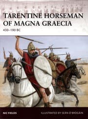 Tapa de Tarentine horseman of Magna Graecia, 430-190 BC