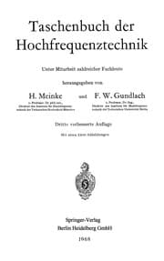 Tapa de Taschenbuch der Hochfrequenztechnik
