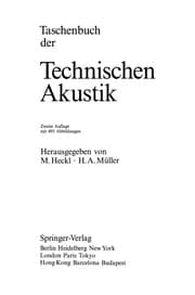 Tapa de Taschenbuch der Technischen Akustik