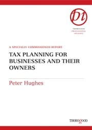 Tapa de Tax Planning for Businesses and Their Owners