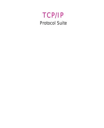 Tapa de TCP/IP protocol suite