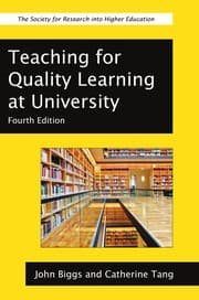 Tapa de Teaching For Quality Learning At University