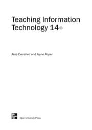 Tapa de Teaching information technology 14+