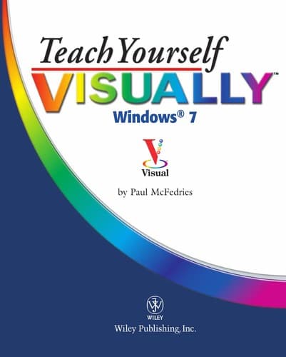 Tapa de Teach Yourself VISUALLY Windows 7