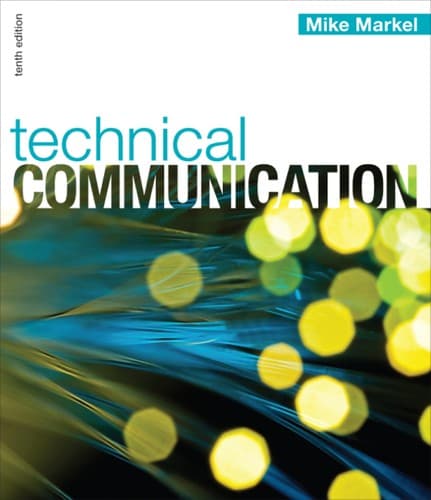 Tapa de Technical communication