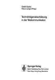 Tapa de Technikfolgenabschätzung in der Telekommunikation