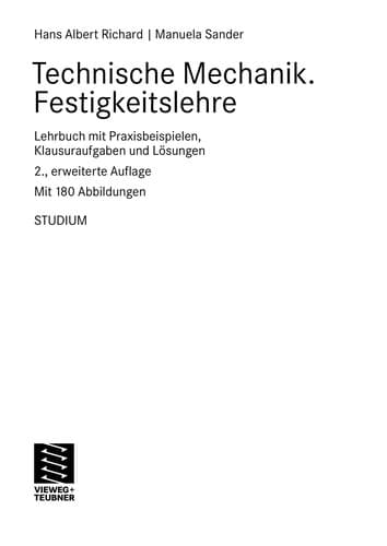 Tapa de Technische Mechanik