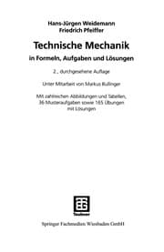 Tapa de Technische Mechanik in Formeln, Aufgaben und Lösungen